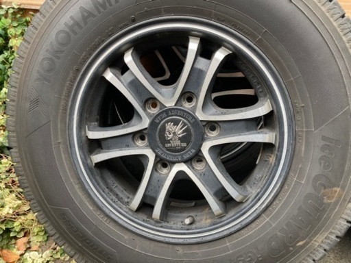 日産NV350キャラバン用15インチアルミホイール&スタッドレス