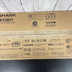 新品】SHARP ブルーレイディスクレコーダー