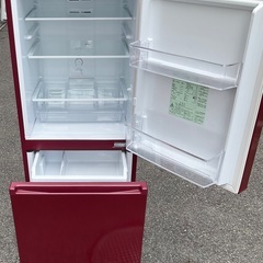 RKGRE-012】特価！アクア/AQUA/168L 2ドア冷凍冷蔵庫/AQR-17K(R)/中古品/