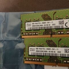 SKhynixノート用メモリ DDR4(PC4-2666) 8G...