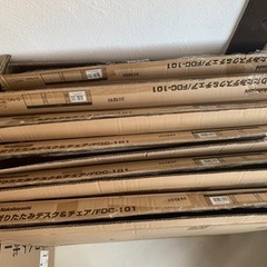 折りたたみデスク＆チェア ６セット