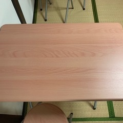 折りたたみデスク＆チェア ６セット