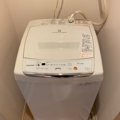 《 無料 》TOSHIBA洗濯機