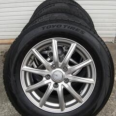 歳末大特価?【215/65r16】【5穴・PCD : 114.3】?夏用☀️走行800km?