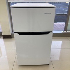 HJ14【中古】2ドア冷凍冷蔵庫Hisense HR-B95A 