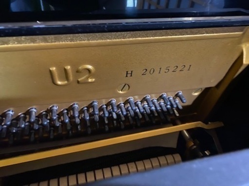 ☆YAMAHA☆アップライトピアノ U2H 椅子 節約 メトロノーム クラベス付き 