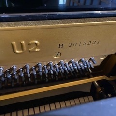 ☆YAMAHA☆アップライトピアノ　U2H 椅子　メトロノーム　クラベス付き