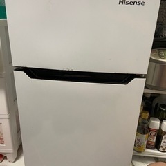 Hisense製　冷蔵庫