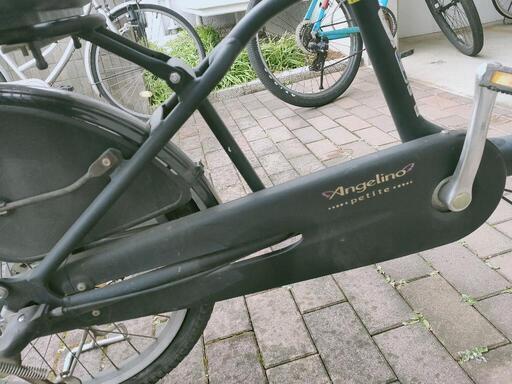 値段相談 引き取り ブリジストン自転車アンジェリーノ 前子供用 後ろカゴ