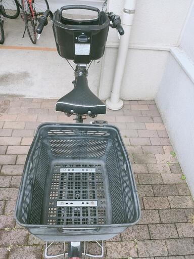 値段相談 引き取り　ブリジストン自転車アンジェリーノ 前子供用 後ろカゴ 値段相談 引き取り ブリジストン自転車アンジェリーノ 前子供用 後ろカゴ