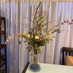 造花と花瓶セット