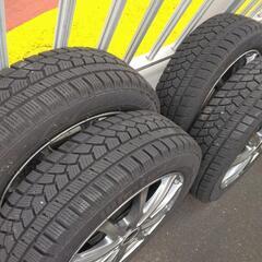 中古14インチアルミホイール+スタッドレスセット