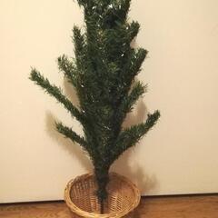 中古 クリスマスツリー 70cm オーナメントなど一式