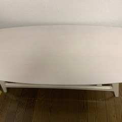 【中古】ローテーブル　ホワイト
