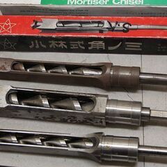 角のみ 刃 まとめて 大工道具 カクノミ 鑿 電動工具 現状品 (HD1442wY)