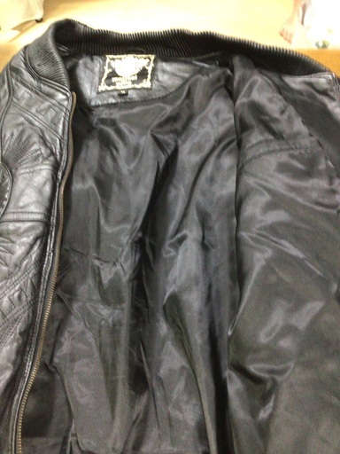 牛本革 ソフトレザー デザインブルゾン