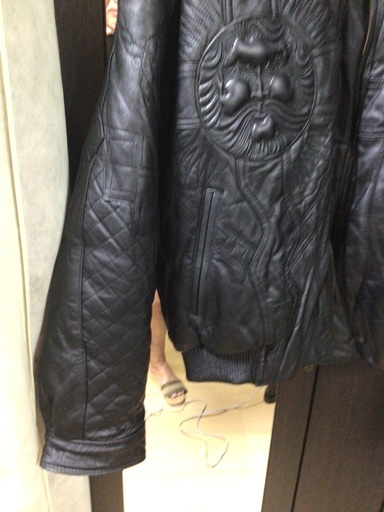 牛本革 ソフトレザー デザインブルゾン