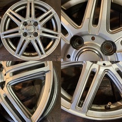 アルミホイール15インチ4.5J 4本／100-4H +45／SIBILLA  A4047