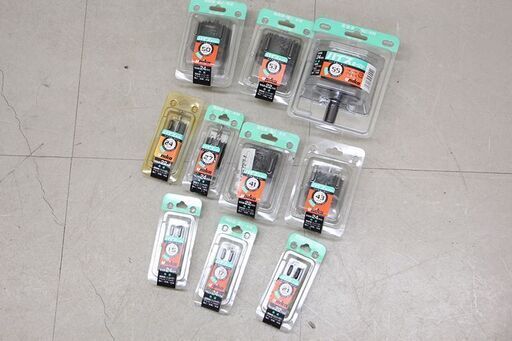 ユニカ HSS ハイスホールソー 15mm 17mm 21mm 24mm 27mm 41mm 43mm 50mm 53mm 55mm まとめて (HD1443wY)