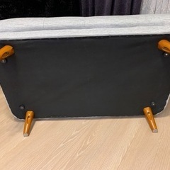 【ご購入者様決定】✨ほぼ新品！定価¥49800-NOCE ソファ2人掛け（ライトグレー）