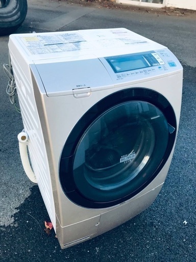 ♦️EJ1165番 HITACHI ドラム式電気洗濯乾燥機 【2013年製】