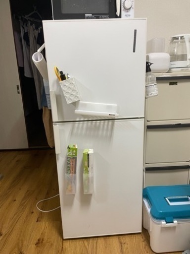 【取りに来ていただける方:調布市】無印良品　冷蔵庫　2019年製　140L 左開き