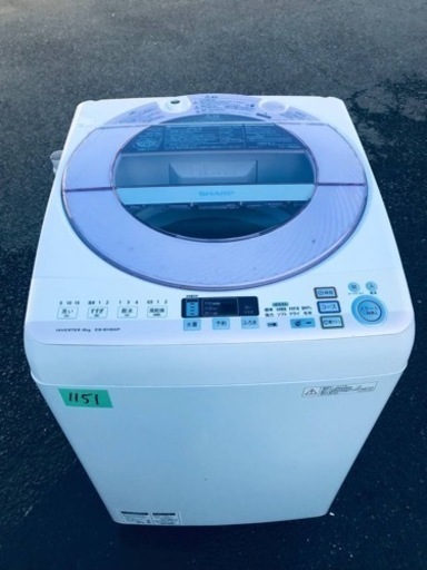 1151番 ハイアール✨電気洗濯機✨ES-GV80P-P‼️