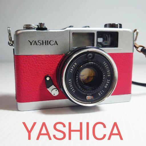 牛革張替え　YASHICA/ヤシカ35-ME/フィルムカメラ