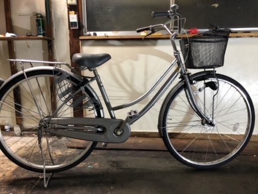 自転車　中古　27インチ　オートライト　ママチャリ