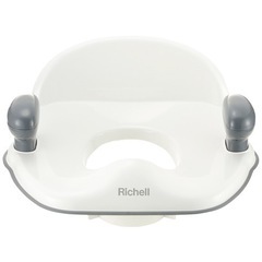 ♢美品  ポッティス 補助便座 抗菌加工ホワイト  Richel...