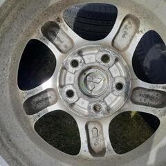 11月末まで]パジェロミニ ホイール付き夏タイヤ4本セット