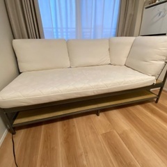IKEA ソファ　オフホワイト　ベージュ　