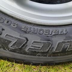 11月末まで]パジェロミニ ホイール付き夏タイヤ4本セット