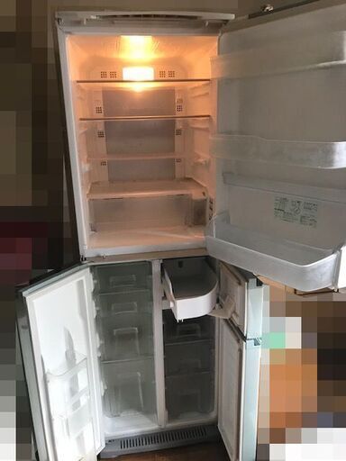 ※シャープ両開きノンフロン冷凍冷蔵庫　401ℓ