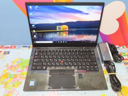 JC10126 レノボ Thinkpad X1 Carbon 6th i7+16GB 512美品 office2019