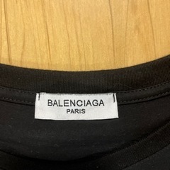 BALENCIAGA メンズTシャツ黒　L 値段交渉あり