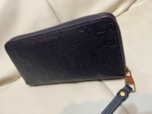 お得品！早い者勝ち LOUIS VUITTON ルイヴィトン アンプラント ジッピーウォレット ブラック 長財布