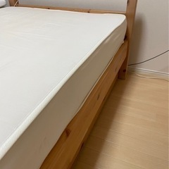 【取引中】無印良品　木枠ベッド　シングルベッド　