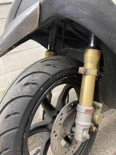 スズキZZ 50cc 現状 12インチ