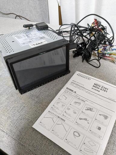 KENWOOD彩速 MDV-X701 カーナビ、テレビ