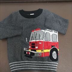 GAP　消防車セーター