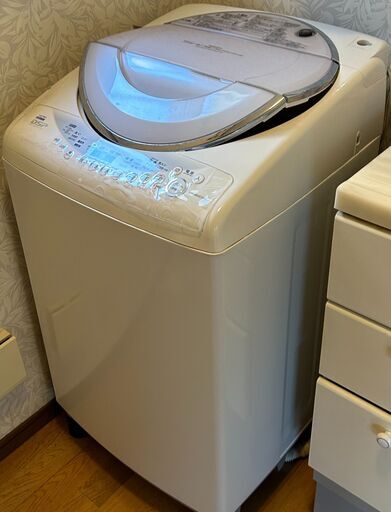 東芝 洗濯機 AW-80VC 乾燥機能付き