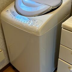 東芝 洗濯機 AW-80VC 乾燥機能付き