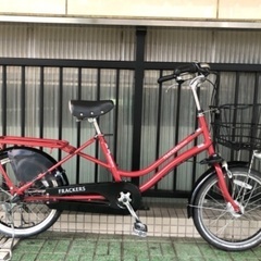 🔹シティサイクル🔹マルイシ「FRACKERS Cocotie」。チャイルドシート取付可能車。