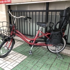 🔹シティサイクル🔹マルイシ「FRACKERS Cocotie」。チャイルドシート取付可能車。