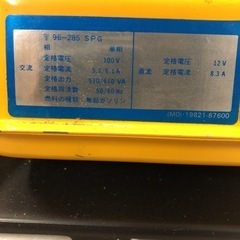 SUZUKI スズキ 発電機 SX600R ポータブル発電機 小型発電機 ガソリン 箱付き