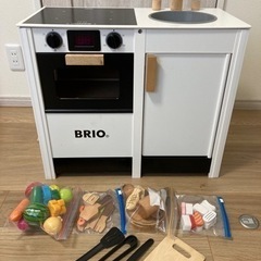 【最終値下】BRIO キッチン　おもちゃ　木製