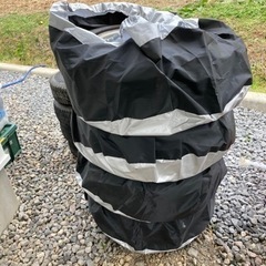 ★手渡し希望★日産 フェアレディZ Z33 純正 17 x 7.5J +30 & 8J +33 5H 114.3 シルバー 4本 雪ドリ　スタッドレス　ドリケツ