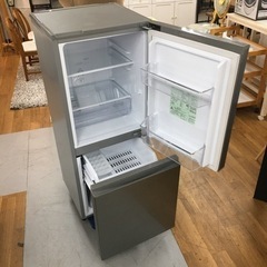 S724 アクア AQR-13K(S) 2ドア冷蔵庫(126L・右開き) ブラッシュ