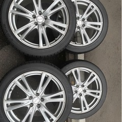 225/45R18 スタッドレスタイヤ　アルミホイール付